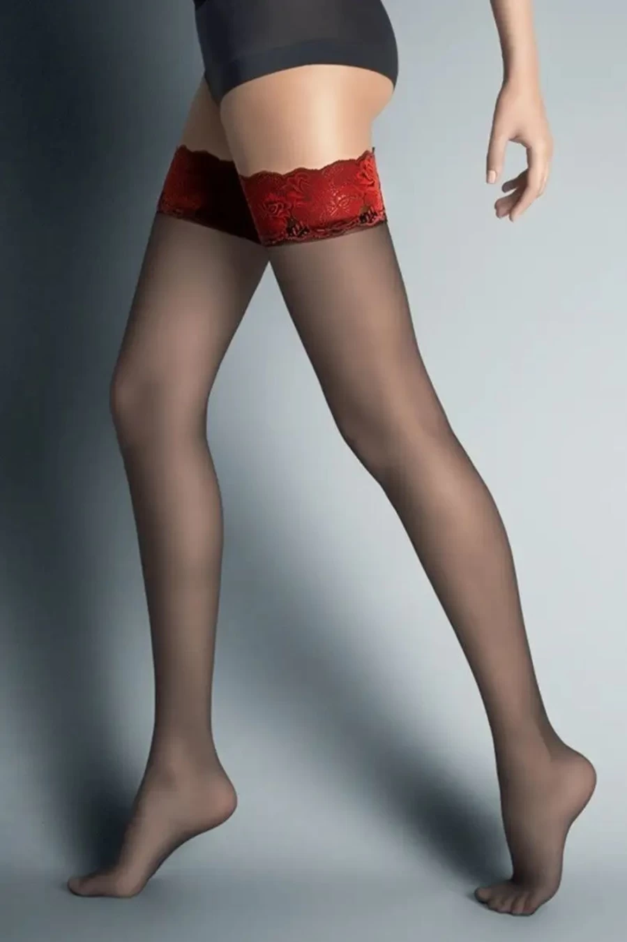 Sexproducts Veneziana Alessandra Luxury Hold Ups - Premium Thigh High Stockings