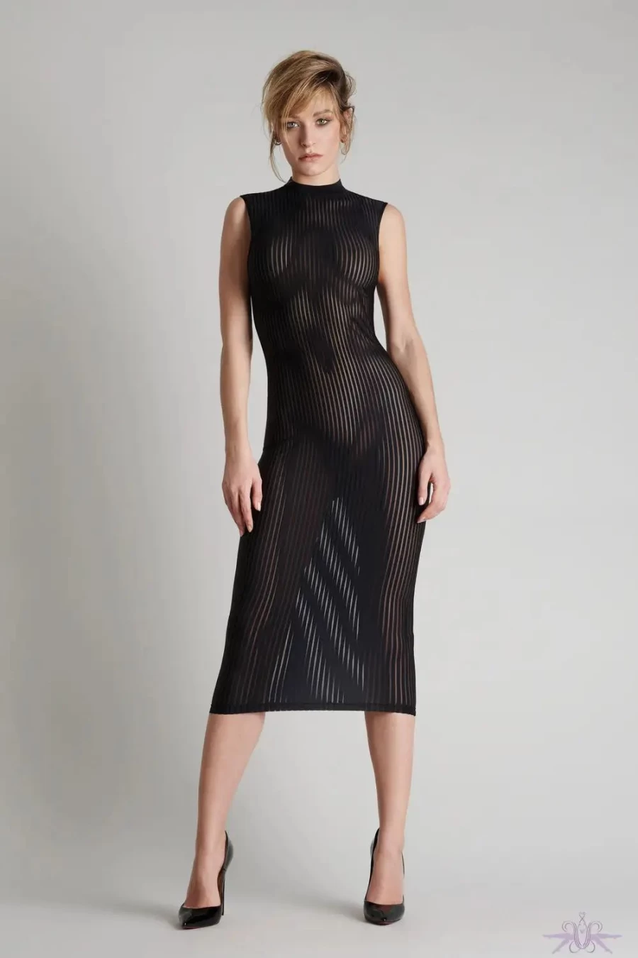 Sexproducts Black Maison Close Bande A Part Sleeveless Long Dress