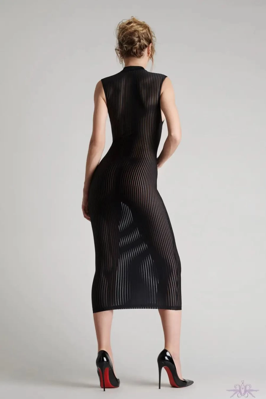 Sexproducts Black Maison Close Bande A Part Sleeveless Long Dress