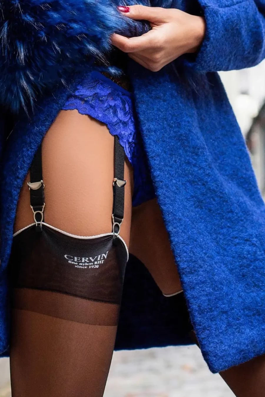 Sexproducts Black Cervin Enola Stockings - Elegant & Stylish Hosiery