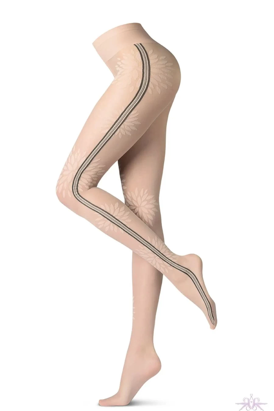 Sexproducts Floral Pattern Tights - Spring Flower Design Comfortable & Stylish Women's Legwear