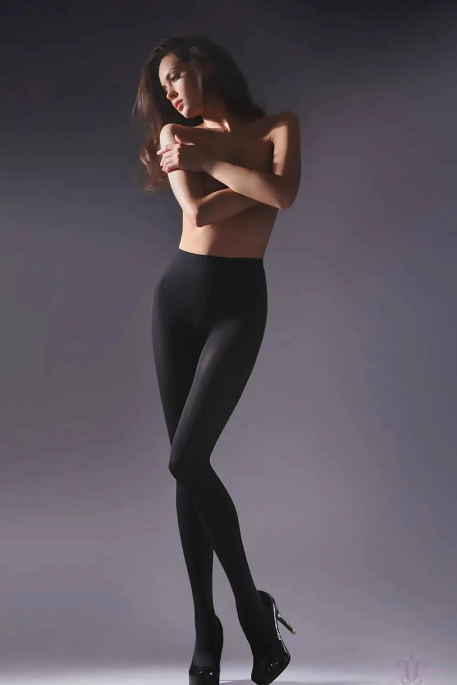 "Sexproducts Black Gabriella 40 Denier Tight Ultra-Sheer Tights for Women"