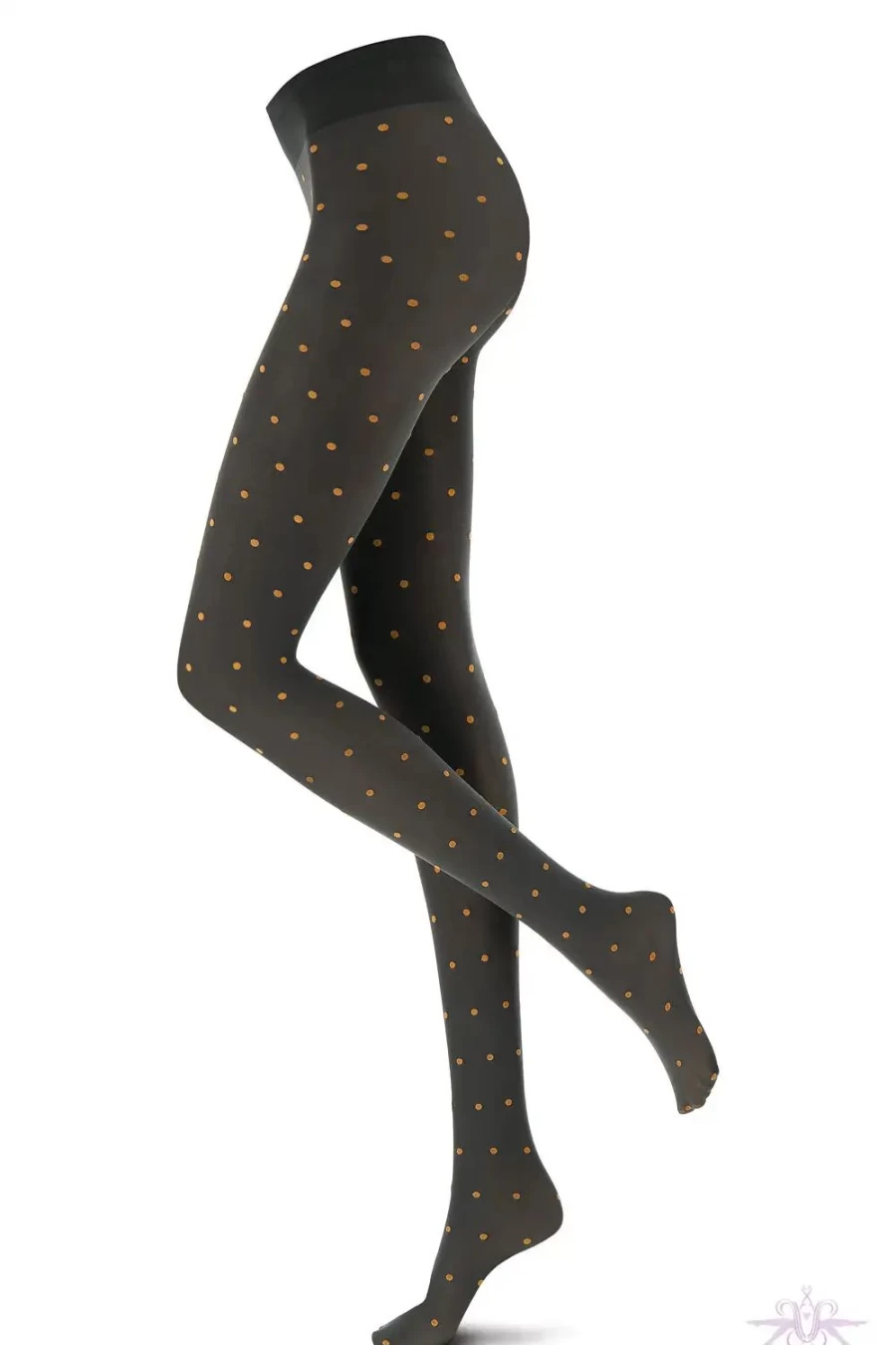 Sexproducts Color Dot Pattern Tights - Stylish & Comfortable Oroblu-Inspired Legwear