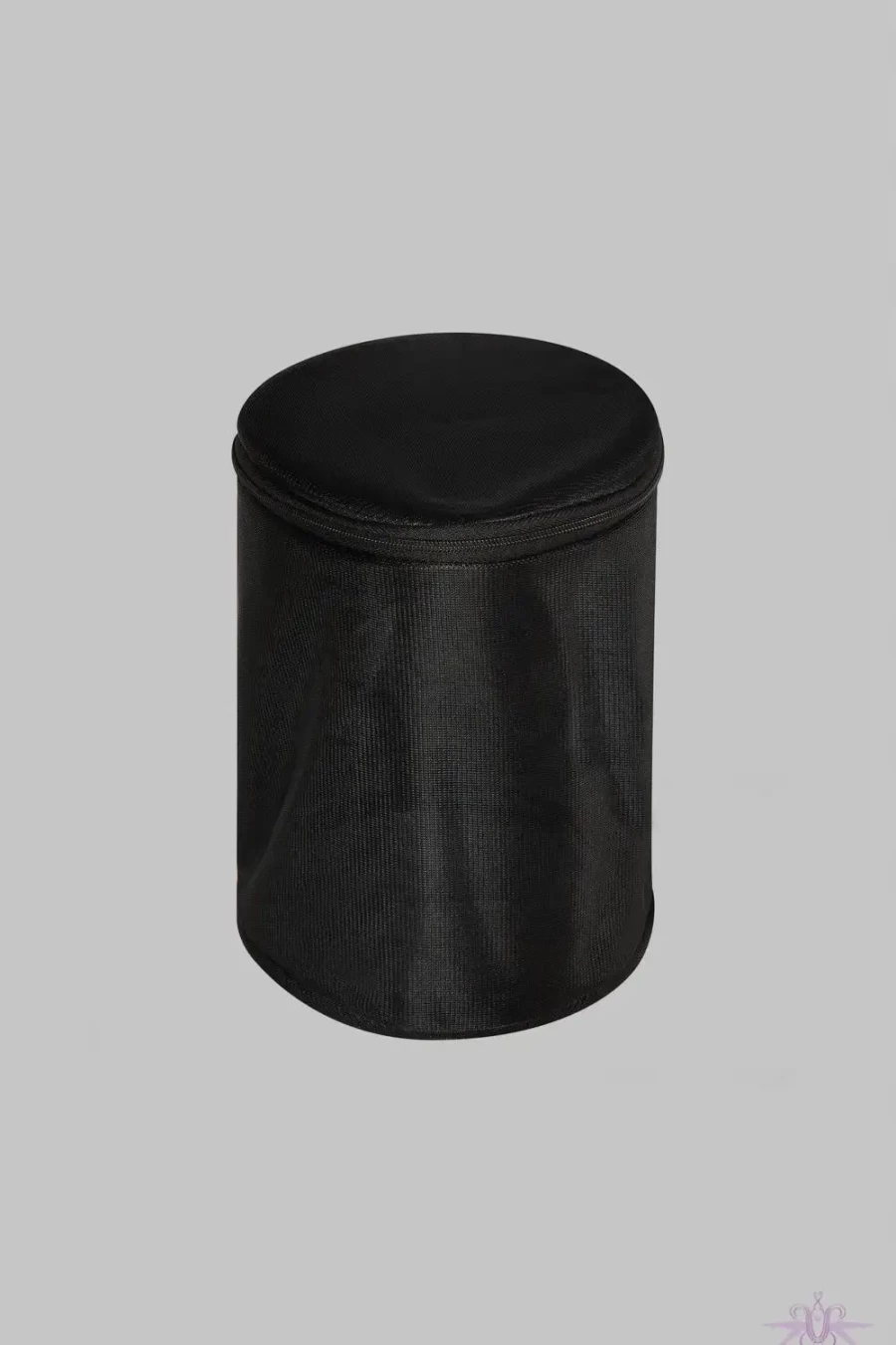Sexproducts Black Round Travel Wash Bag for Toiletries - Waterproof Cosmetic Pouch