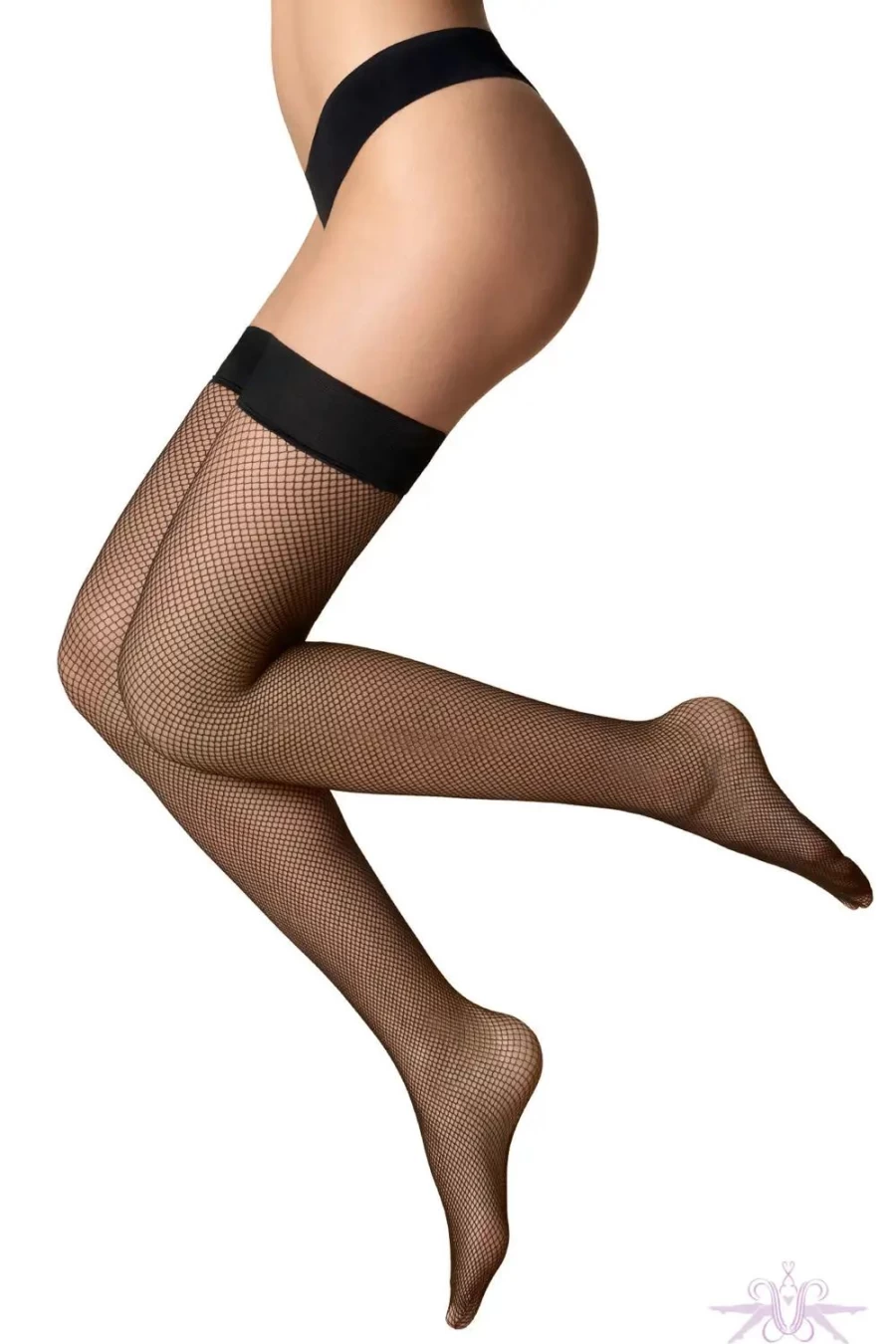 "Sexproducts Le Bourget Resille Hold Ups - Premium Lingerie Stockings for Women"