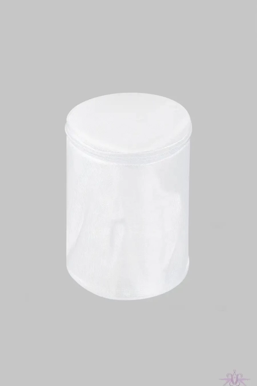 "Sexproducts White Round Wash Bag by Maison Close - Premium Travel Toiletry Pouch"