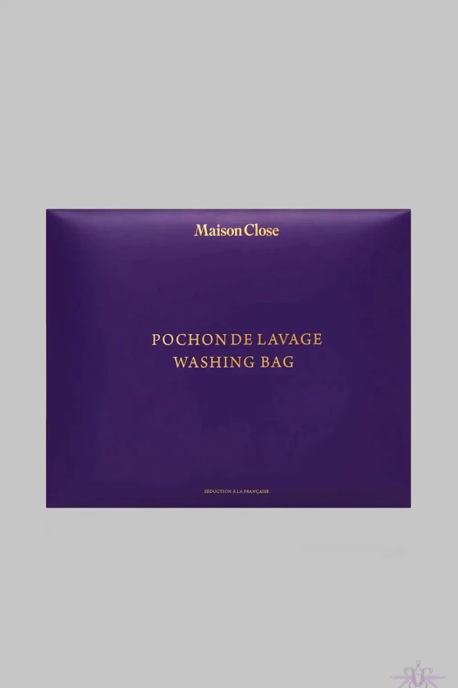 "Sexproducts White Round Wash Bag by Maison Close - Premium Travel Toiletry Pouch"
