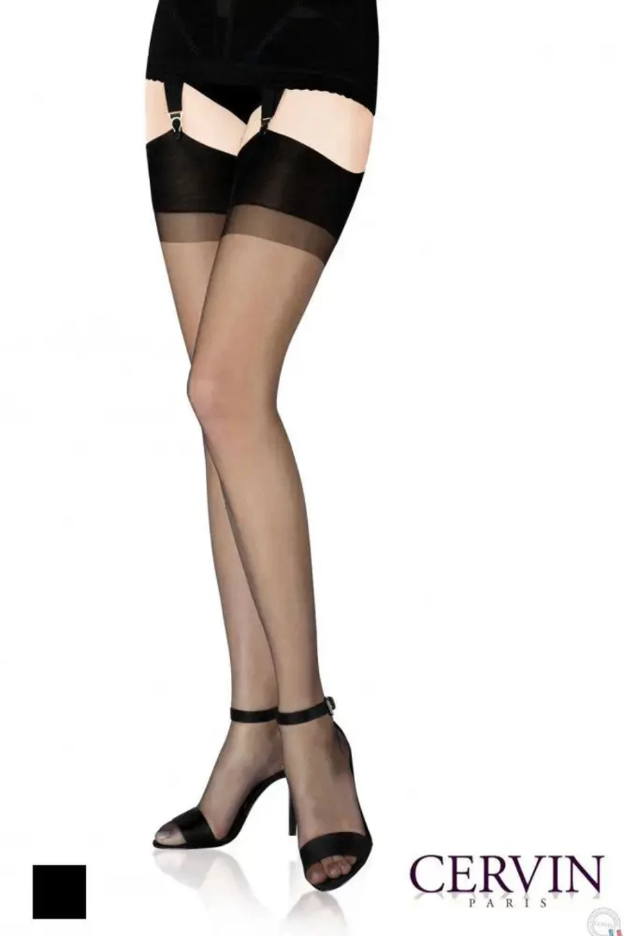 Sexproducts Cervin Capri 7 Thigh High Stockings - Sheer & Stylish Hosiery for Women