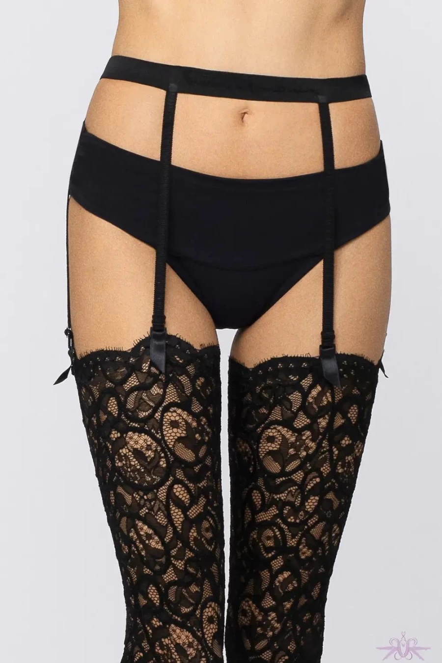 "Sexproducts Black Demetra Stockings – Premium Pierre Mantoux Style"