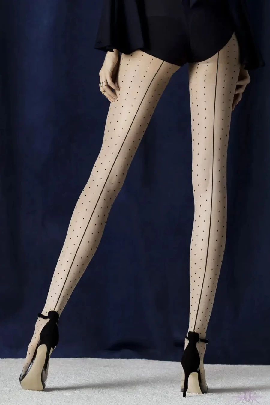 "Sexproducts Fiore Intrigue Seamed Spotted Tight - Stylish & Comfortable Tights"