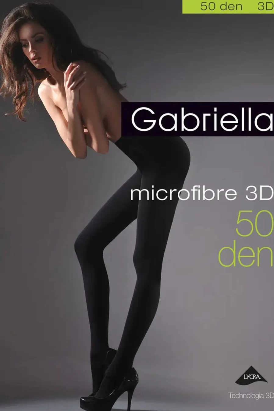 "Sexproducts Black Gabriella 50D Opaque Microfiber Tights"