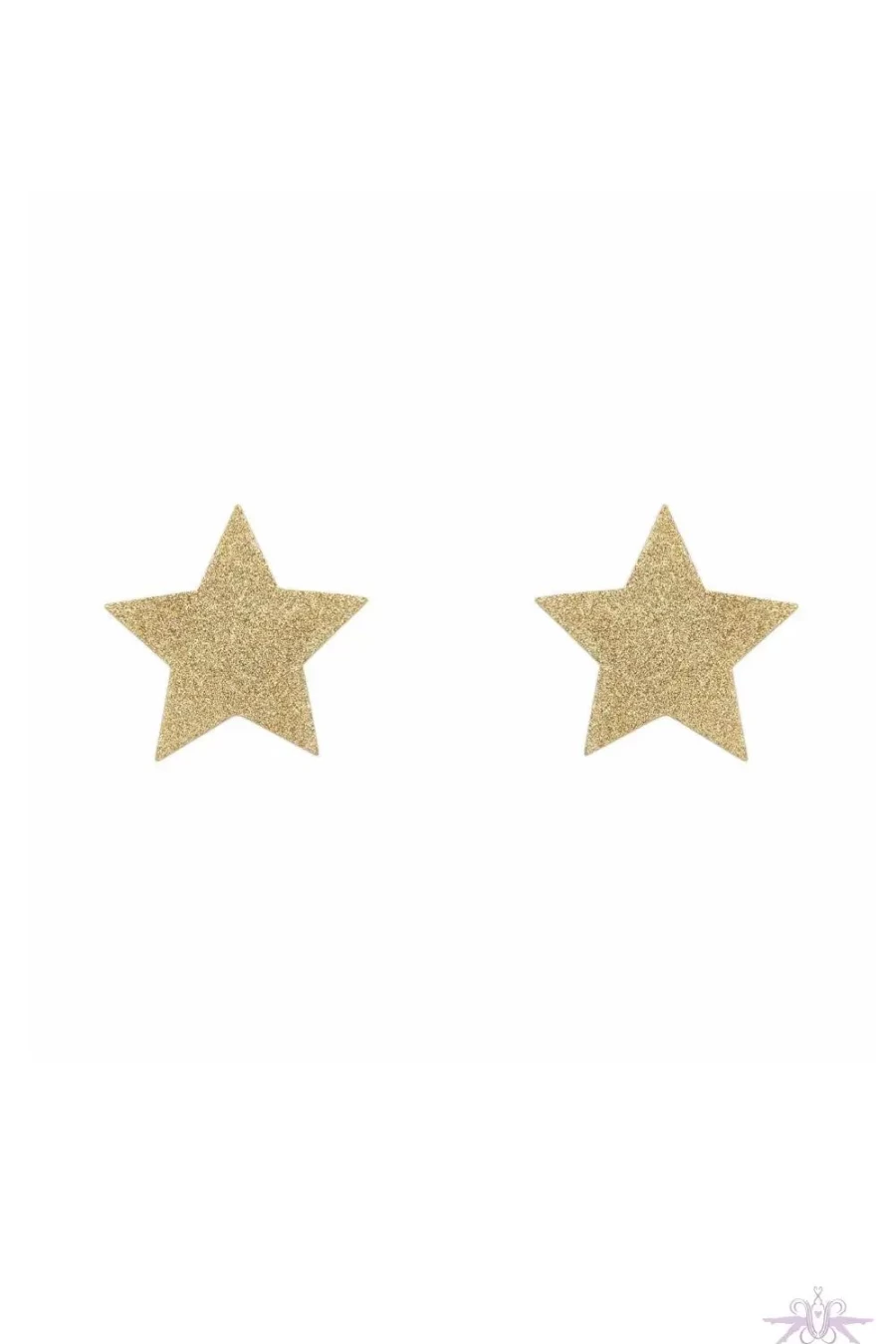 Sexproducts Gold Star Nipple Pasties - Bijoux Indiscrets Style Adhesive Covers